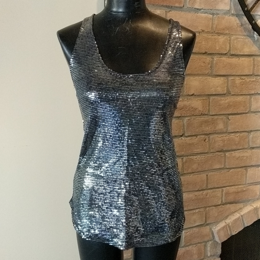 Sparkling razorback tanktop